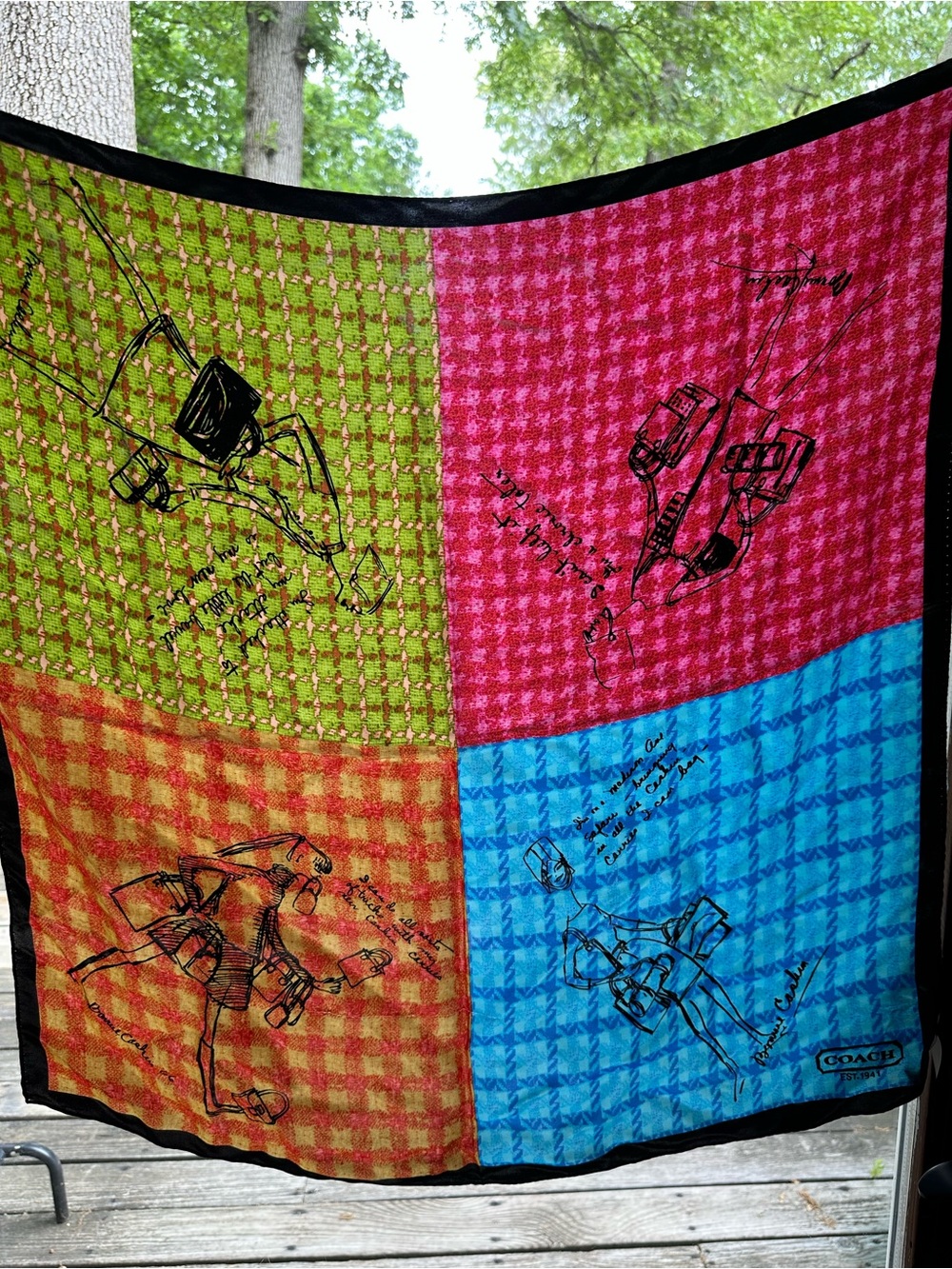 Coach Bonnie Cashin Scarf - Picture 12 of 16